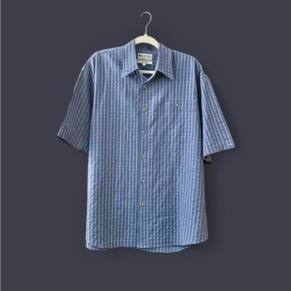 🔥 COLUMBIA Short Sleeve Button Down Shirt